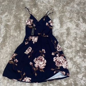 Monet floral flat dress